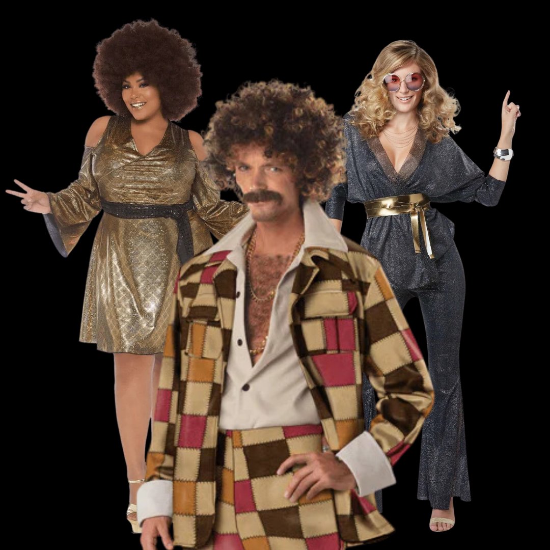 Costume Culture 70s Dude Disco Bell Bottoms Adult Mens Halloween