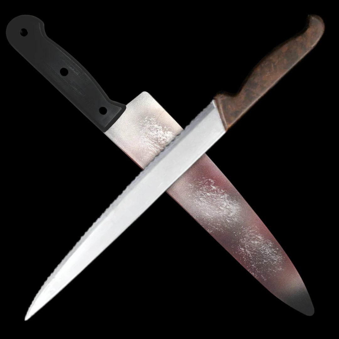 Foam Scimitar Butcher's Knife Replica —