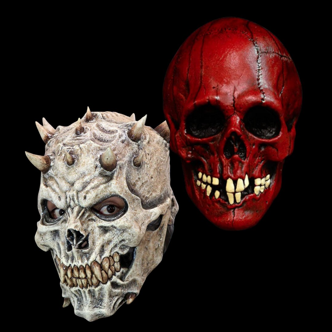  Trick Or Treat Studios Mortal Kombat Shao Kahn Mask Multicolor  : Clothing, Shoes & Jewelry