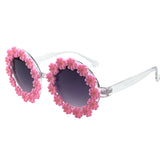 Crazy Daisy Clear Sunglasses