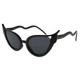 Super Wavy Cat Eye Sunglasses