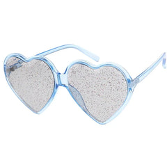 Heart Glitter Lens Sunglasses
