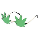 MJ Leaf Shaped Sunglasses