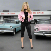 Grease Pink Ladies Satin Adult Jacket