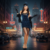 Downtown Doll 1920's Flapper Adult Costume