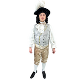 Colonial Silver Duke Men's Costume