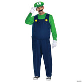 Deluxe Super Mario Bros. Luigi Adult Costume