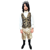 Colonial Gold Floral Duke Men's Costume