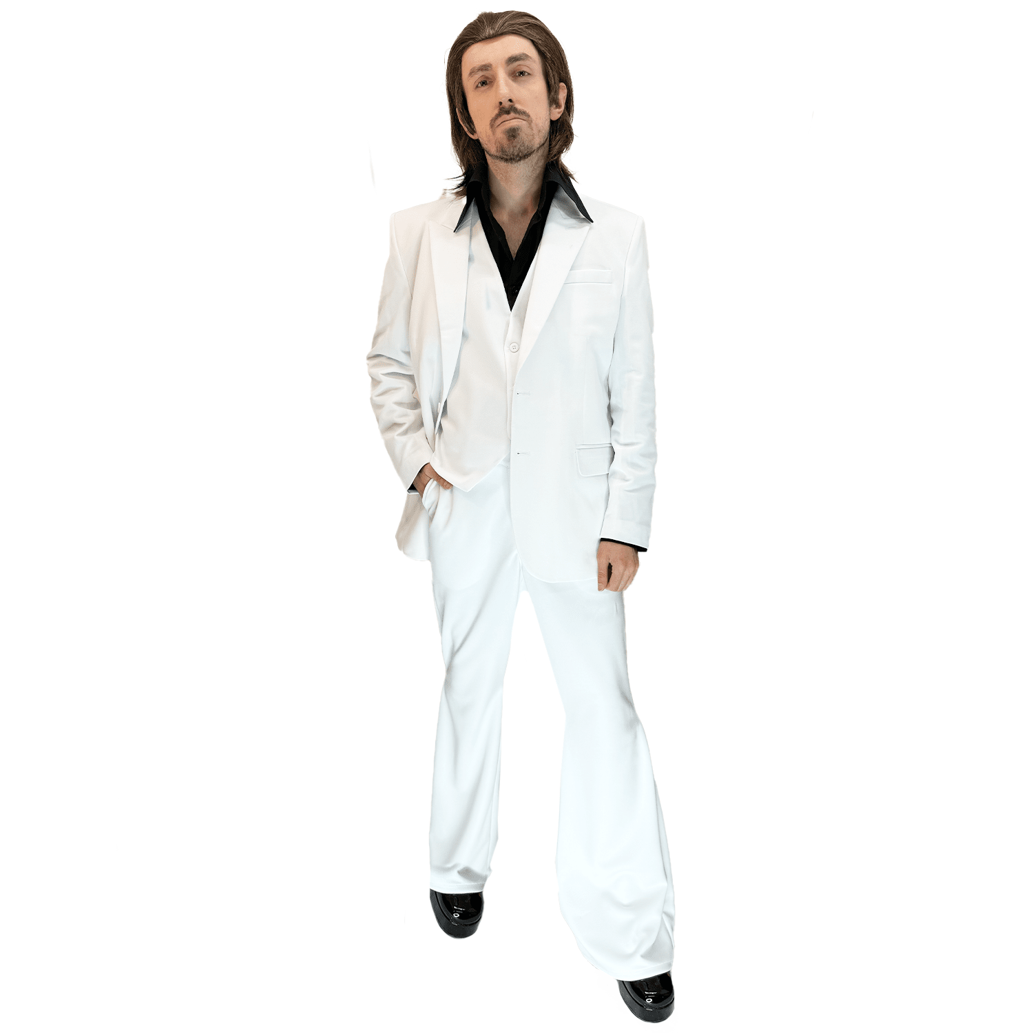 70s dress for men 1970s Saturday Night Fever Men's Costume Rent / X-Large