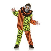 Neon Terror Blacklight Reactive Child Clown Costume