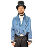 Victorian Men's Two-Piece Tailcoat and Vest