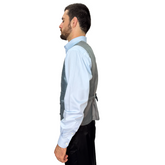 Men's Metallic Victorian Vest