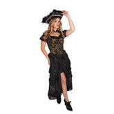 Pirate Lass Brocade Corset Top