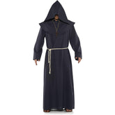 Monk Hooded Clergyman Unisex Adult Robe