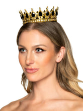 Bejeweled Golden Queen's Crown