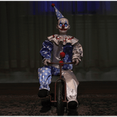 32" Tricycle Clown Animated Prop