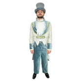 Dazzling Victorian Men's Powder Blue Adult Costume