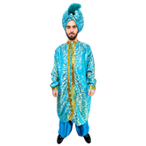 International Enchanting Blue Sultan Men's Costume