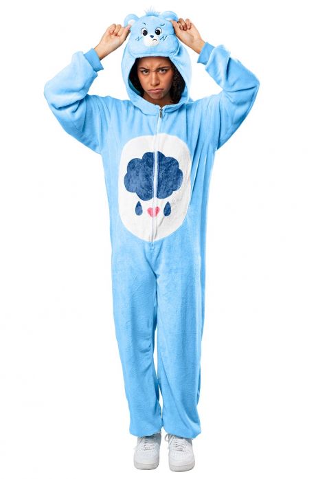Care Bears Grumpy Bear Adult Comfy Wear Pajama Costume