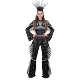 3D Print Sparkle Diamonds Lady Women's Costume