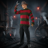 A Nightmare On Elm Street Deluxe Freddy Krueger Adult Sweater
