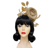 Snowy Bird's Nest Headpiece