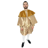 Medieval Men's Gold Merchant Adult Costume
