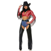 Stunning Saddle Up Sexy Cowgirl Adult Costume