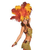 Large Showgirl Feather Headpiece