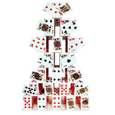 Card Castles From Bag