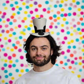 Crazy Clown Mini Top Hat Headband
