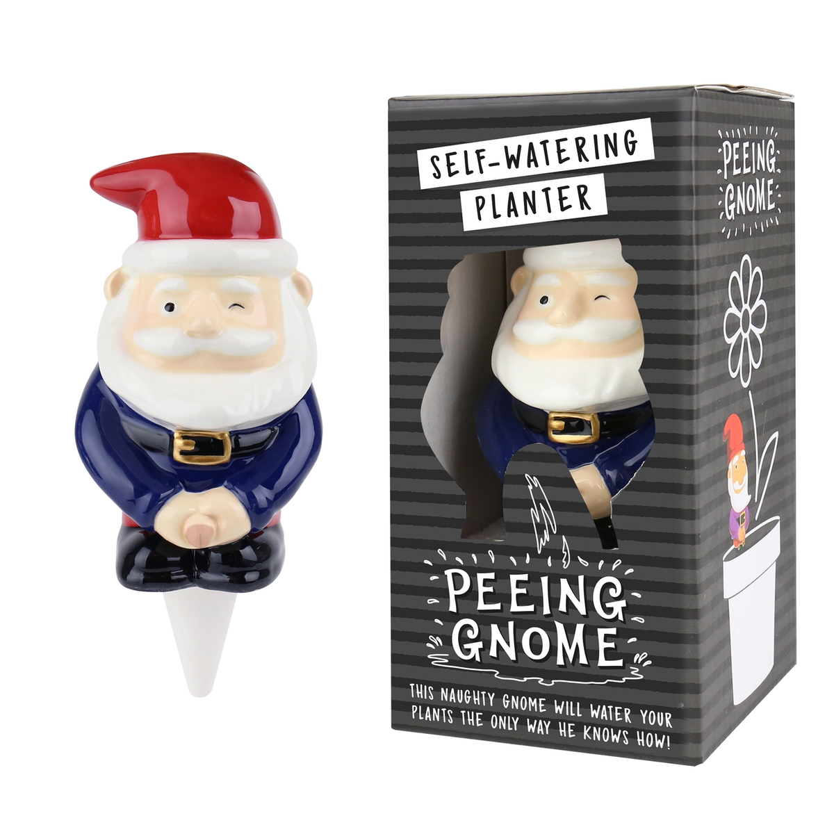 The Peeing Gnome Self Watering Planter