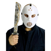 Hockey Mask & Machete Killer Set