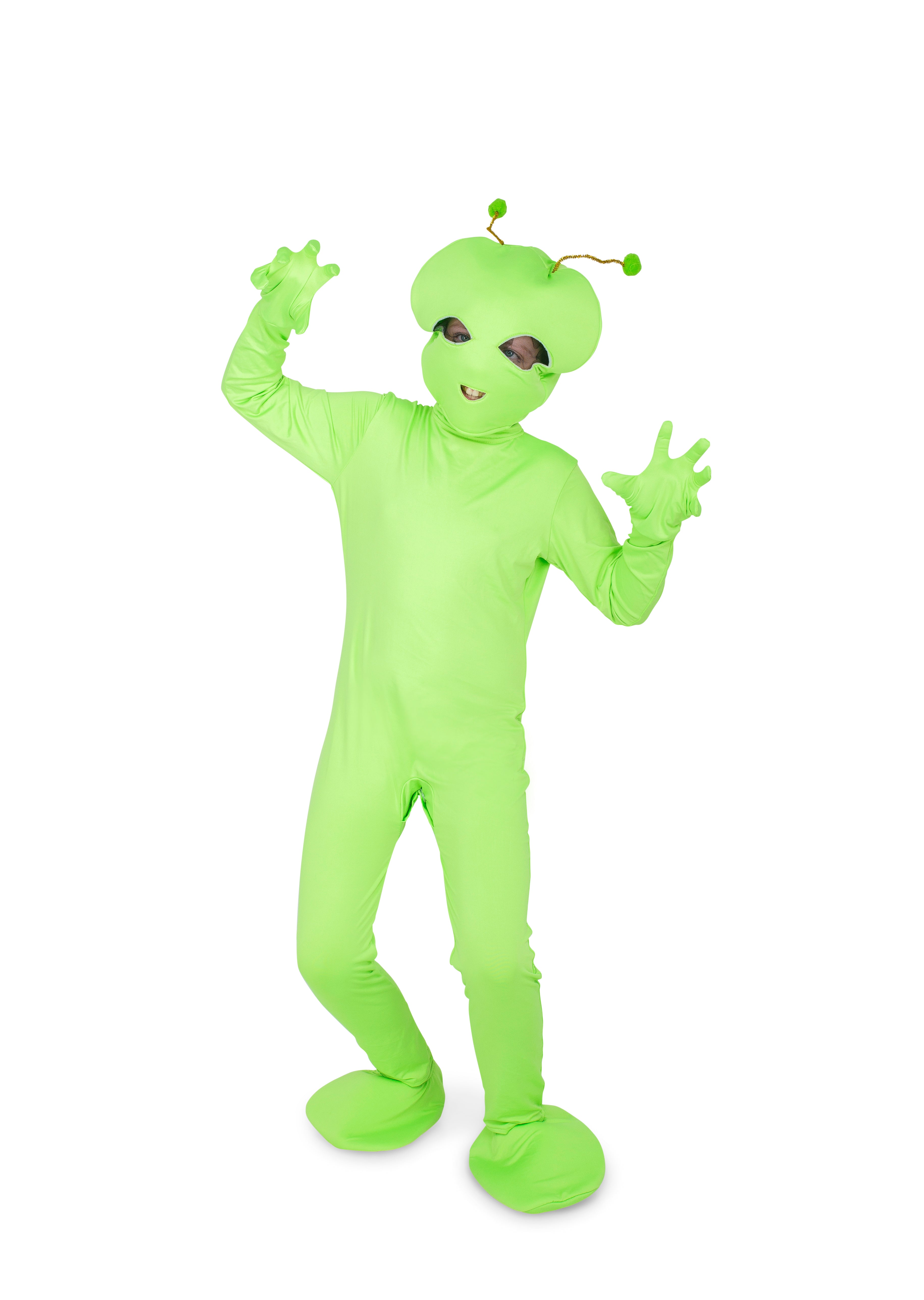 Deluxe Outer Space Alien Invader Kids Costume
