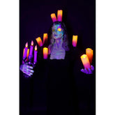 Candlestick Ghost Girl Zoe Light Up Blacklight Prop