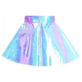 Cosmic Holographic Skater Skirt