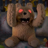 "Peek-a-boo" Stuffed Bear - Monster Light-up Prop
