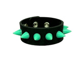 Nightclubber Spiked Silicone Glow in the Dark Bracelet