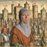 Medieval Aluminum Lightweight Chainmail Hood