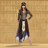 Queen Cleo Egyptian Ruler Women's Costume