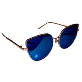 Large Full Cat Eye Revo Lens Sunglasses