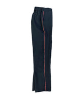 Men's Black Red Pipe Suit Pants