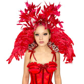 Royal Feather Carnival Neck Piece by Abraham Poderoso