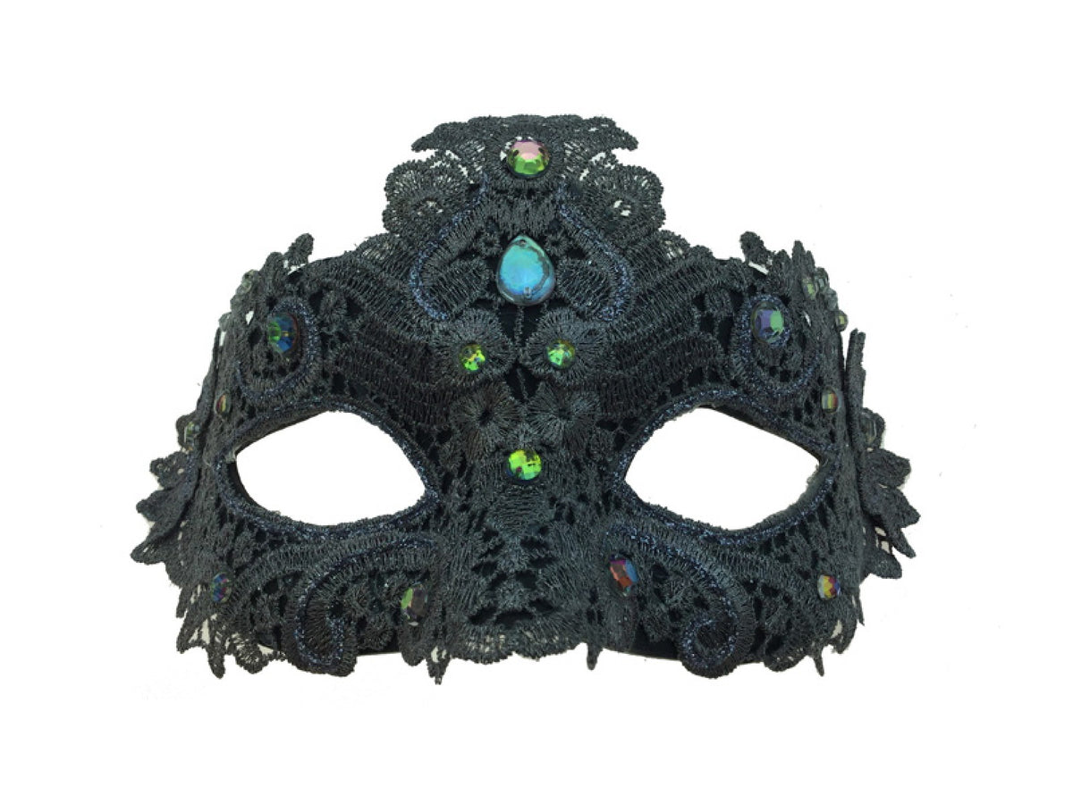 Venetian Lace Mask w/ Jewels