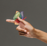 Magic Color Silk w/ Fake Thumb Trick