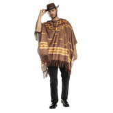Cowboy Poncho Adult Unisex Costume