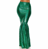 Elegant Holographic Detailed Mermaid Skirt Adult Costume