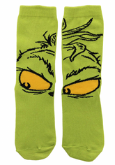 Dr Seuss The Grinch Costume Crew Socks