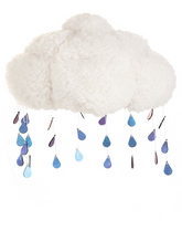 Rain Cloud Plush Hat