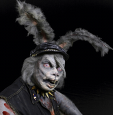 Evil Bunny Foam Latex Prosthetic
